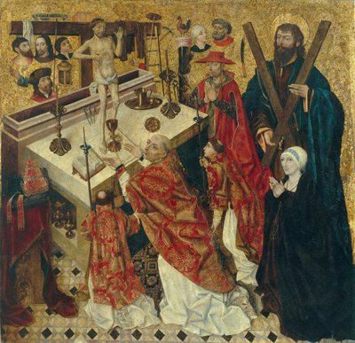 Die Messe des heiligen Gregor von Diego la de Cruz